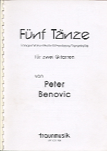 Fünf Tänze / P. Benovic