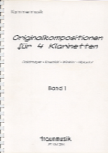 Originalkompositioen für 4 Klarinetten / Diverse
