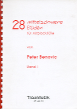 28 mittelschwere Etüden / P. Benovic