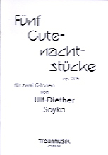 Fünf Gutenachtstücke / UD. Soyka