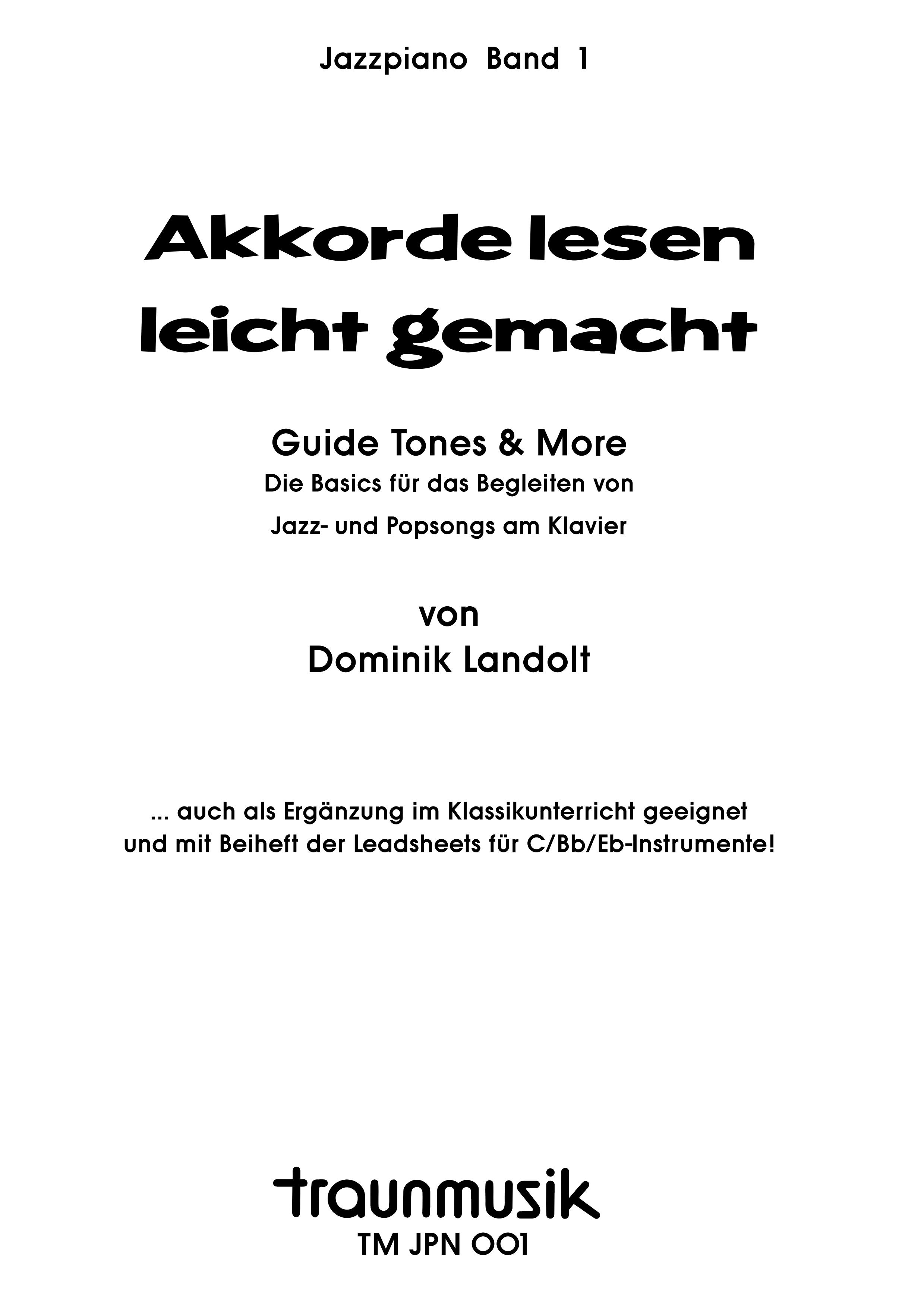 Akkorde lesen leicht gemacht / Domink Landolt